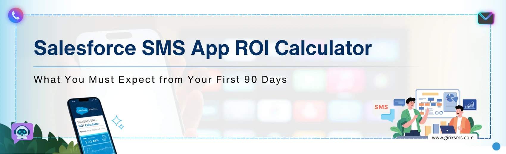 Salesforce SMS App ROI Calculator: What You Must Expect from Your First 90 Days 