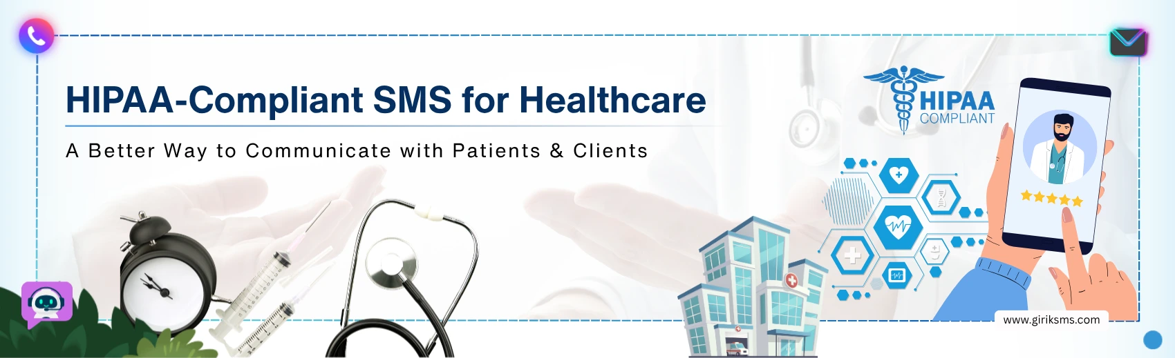 HIPAA-Compliant SMS Solutions: A Secure Way to Communicate with Your Healthcare Patients 