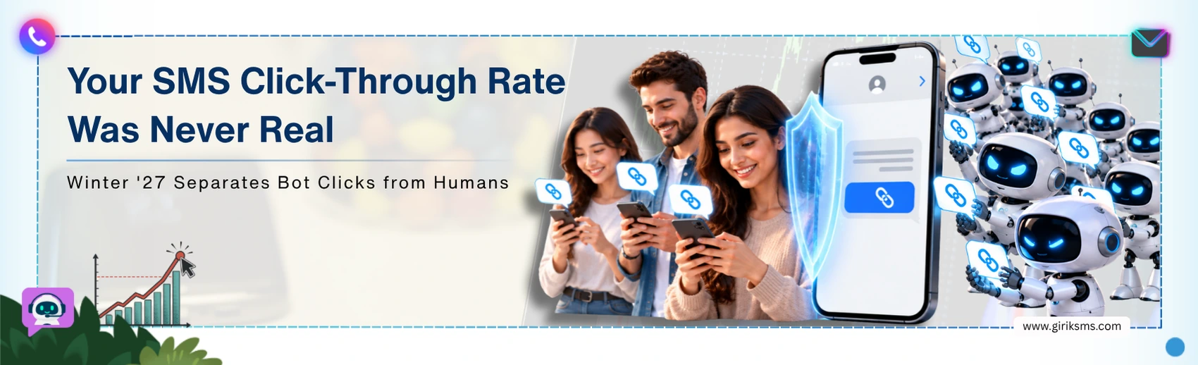 Your SMS Click-Through Rate Was Never Real: Winter '27 Separates Bot Clicks from Humans