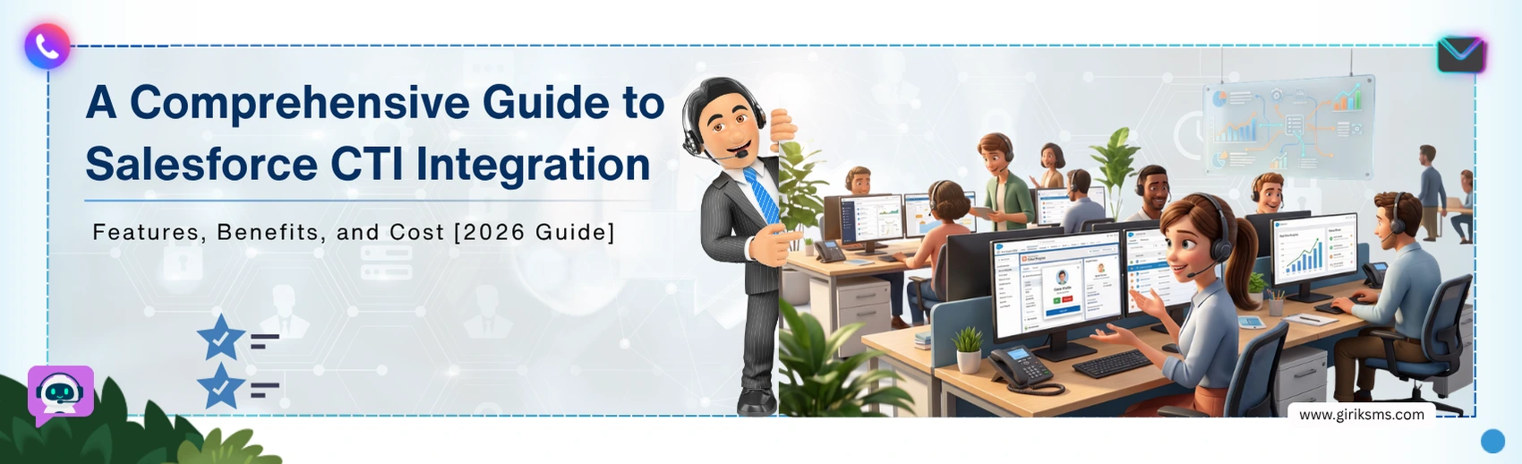 A Comprehensive Guide to Salesforce CTI Integration: Features, Benefits, and Cost [2026 Guide]