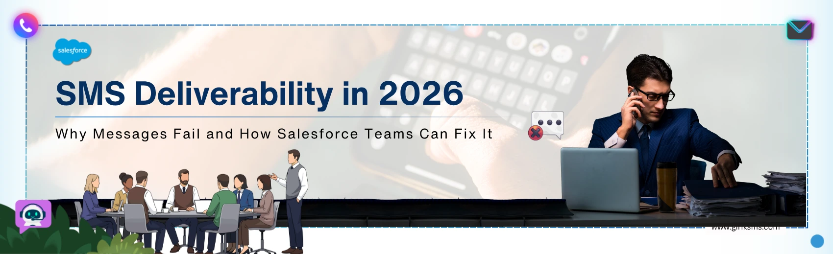 SMS Deliverability in 2026: Why Messages Fail and How Salesforce Teams Can Fix It  