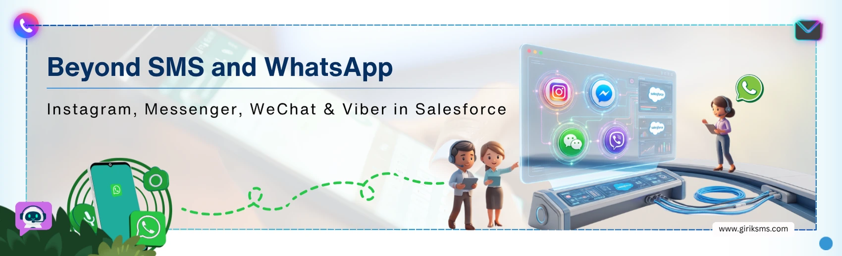 Beyond SMS and WhatsApp: Unifying Instagram, Messenger, WeChat & Viber in Salesforce