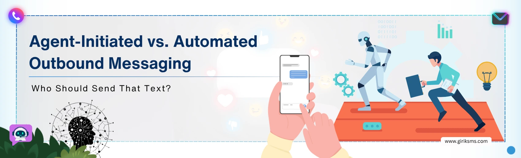 Agent-Initiated vs. Automated Outbound Messaging: Who Should Send That Text?