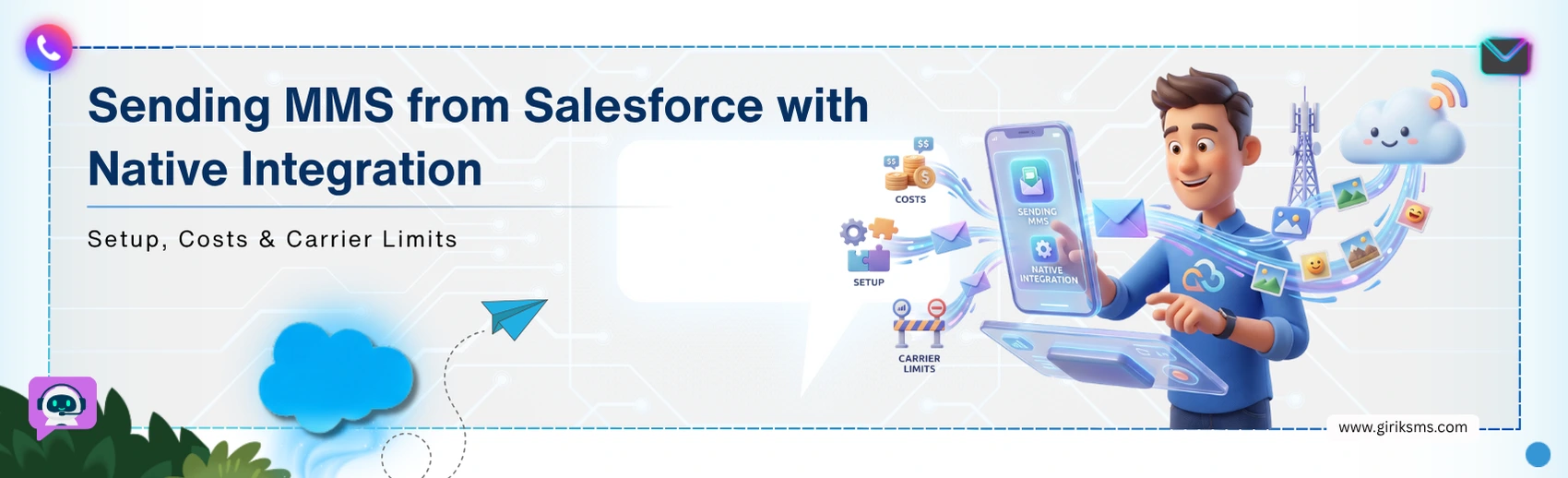 Sending MMS from Salesforce with Native Integration: Setup, Costs & Carrier Limits